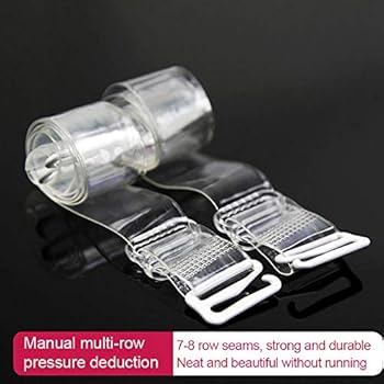 6 Paar Bh Transparante Bandjes, Verstelbare Bh-bandjes, Onzichtbare Transparante Antislip Bh-Band, Transparante Beha-bandjes van 10mm 12mm, Onzichtbare Bh-bandjes Geschikt voor Strapless Damesbeha's