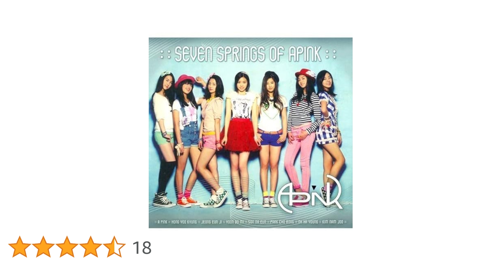 Amazon.co.jp: Apink 1st Mini Album - Seven Springs of Apink