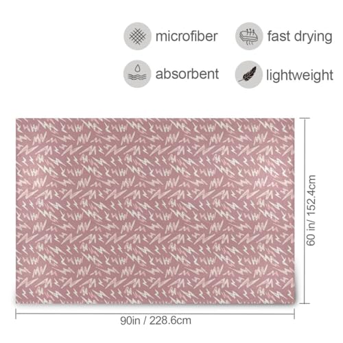 Couverture éclair blush de qualité supérieure pour grand canapé