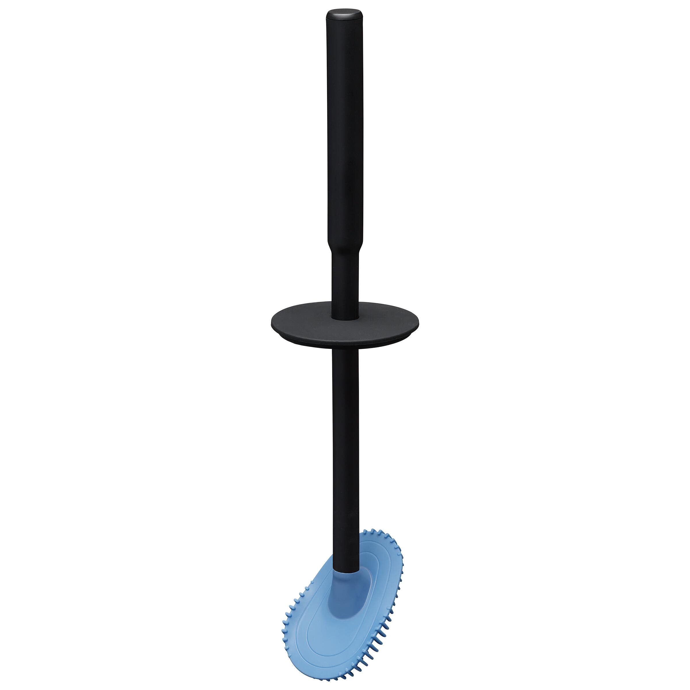 Tiger Swoop® Toilet brush flexible, Black, 86x86x400mm
