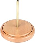 Yarn Holder for Crocheting, Wooden Yarn Ball Holder, Yarn Holder Spinner Yarn Spindle Dispenser for Crocheting and Knitting Lovers, Smooth Rotation