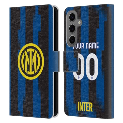 Coque Samsung S25 Inter Milan étui cuir portefeuille pour supporter au quotidien