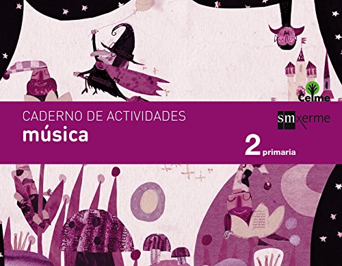 Portada de Caderno música. 2 Primaria. Celme
