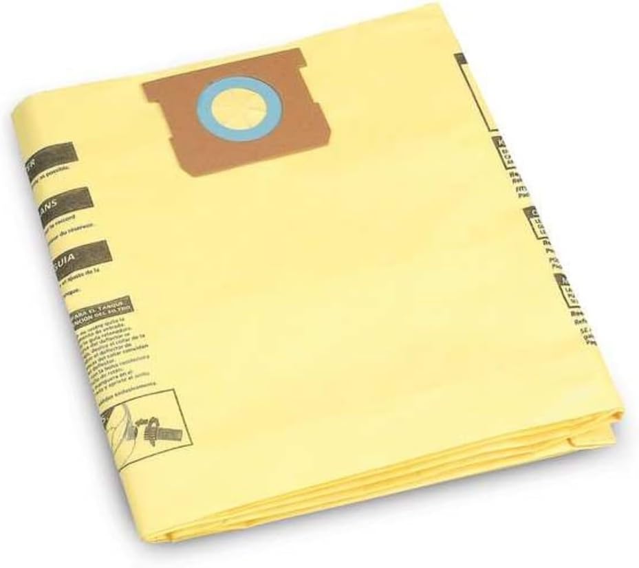 Shop-Vac 9067233 Disposable Collection Vacuum Filter Bags, Fits 10-14 Gallon Tanks, Heavy-Duty Paper, (2-Pack)