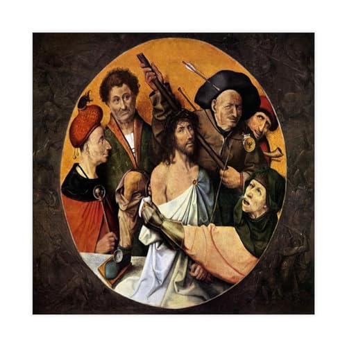 Christ couronné d'épines Bosch émotion artistique pour salon