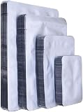 Tuokay 20 szt. Ziplock Torba aluminiowa do żywności, zamykana, 4 rozmiary