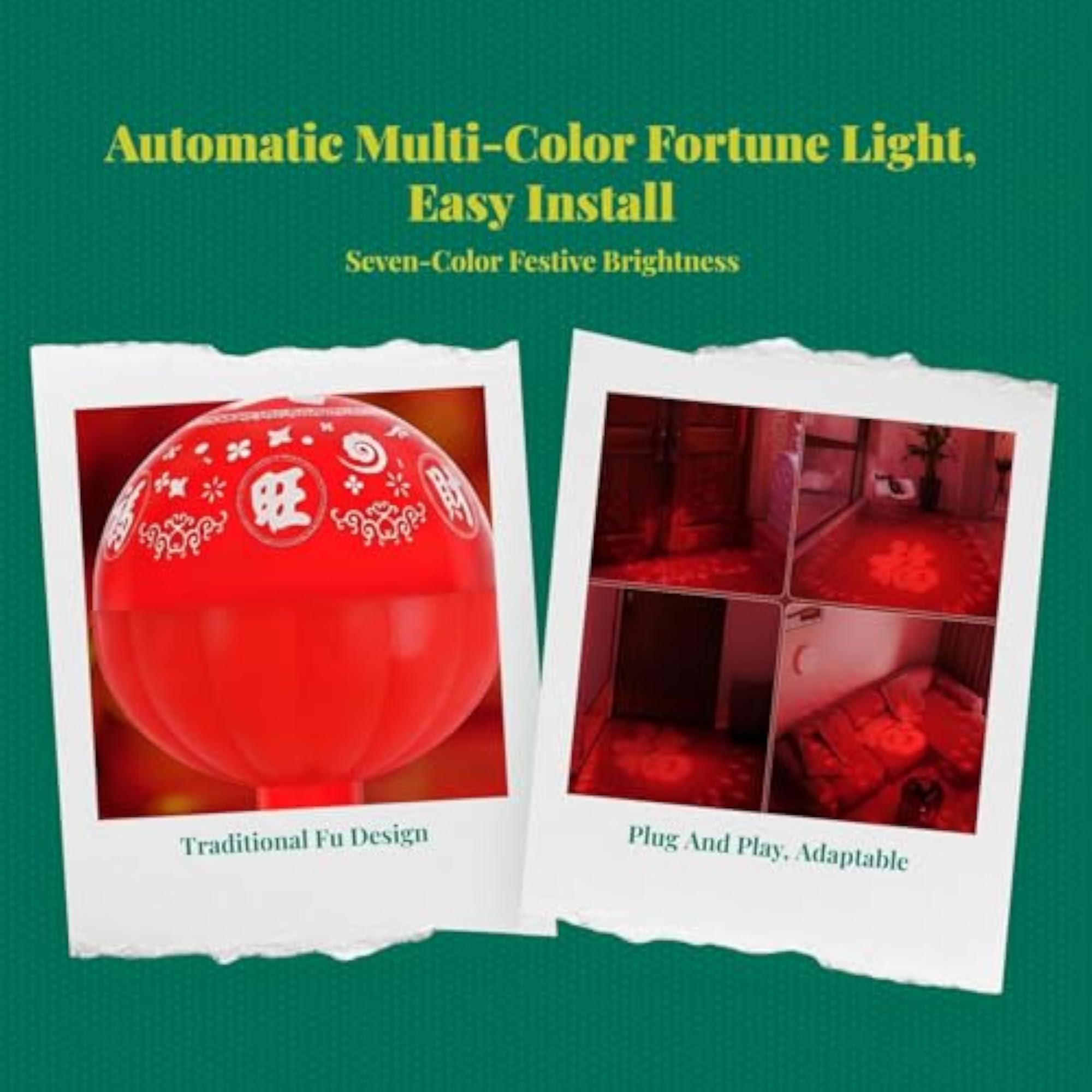Multicolor Color Changing Sphere Light with Universal Holder