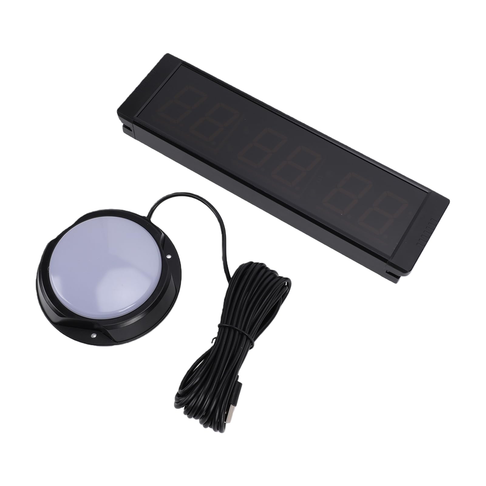 Jeffergarden Timer LED per Tornei con Display Verde, Telecomando e