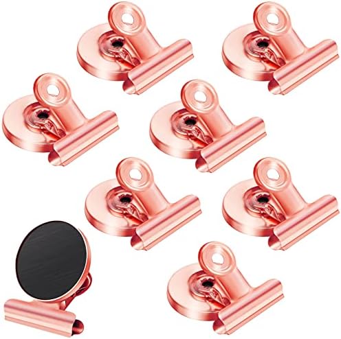 Artcut 4 Pack Magnetic Clips, Scratch-Resistant Fridge Magnets, Colorful Whiteboard Magnets, Magnets for Whiteboard, Strong Magnets, Notice Board Magnets perfect for Kitchen, Home, Office, School