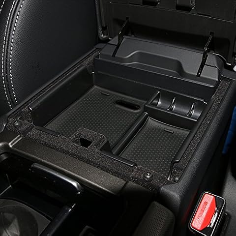 etopmia Central Armrest Storage Box Car Organizer Container Tray accessories fit for Land Range Rover Evoque 2014-2016 Cover