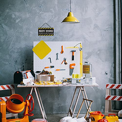 Putuo Decor Little Man Cave Sign, Boys Room Wall Decor For Kids, Toddler Boys, Baby, 10X5 Inches Pvc Hanging Plaque Gift (Boys Zone No Pink No Girls No Drama) #TOP5