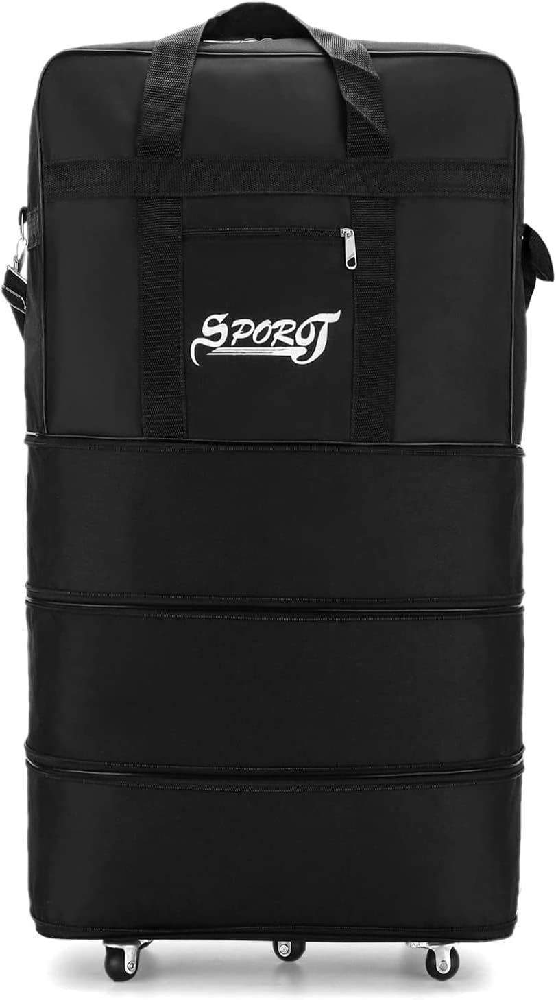 Expandable Extra Travel Oxford Duffel bag, Duffle bag, or kit bag with