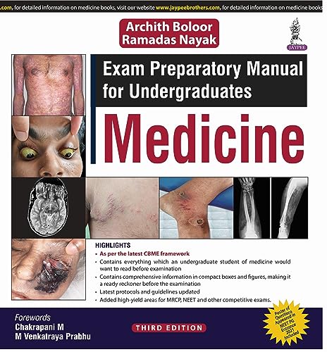 Exam Preparatory Manual For Undergraduates Medicine (English Edition)