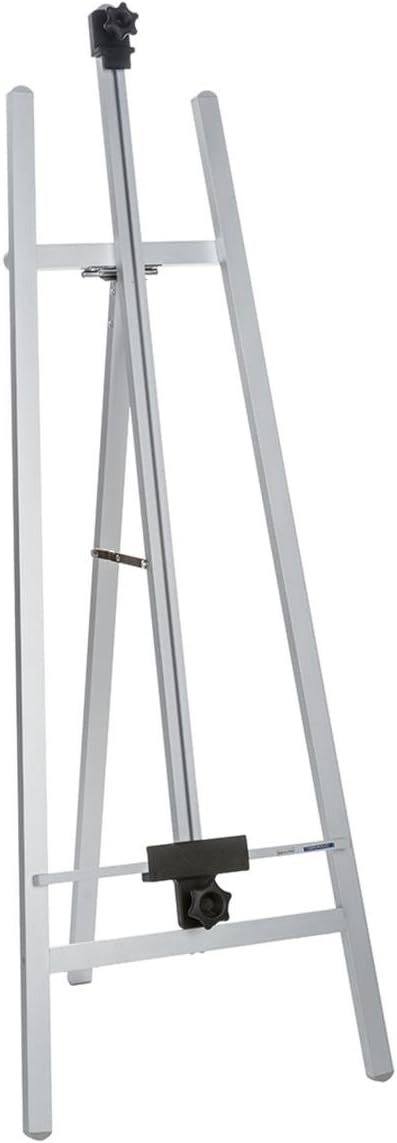 Displays2go Adjustable Presentation Display Easel Folding, Floor Standing, 63.5 Inch