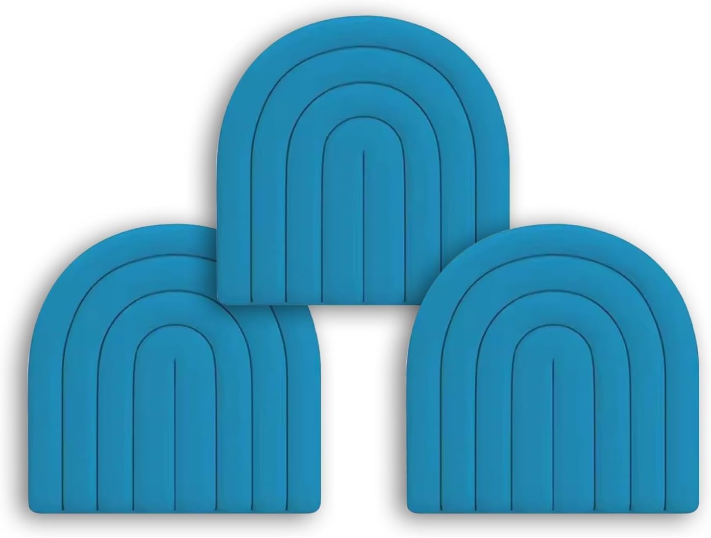 Paneles de pared acolchados autoadhesivos 3D anticolisión para seguridad infantil