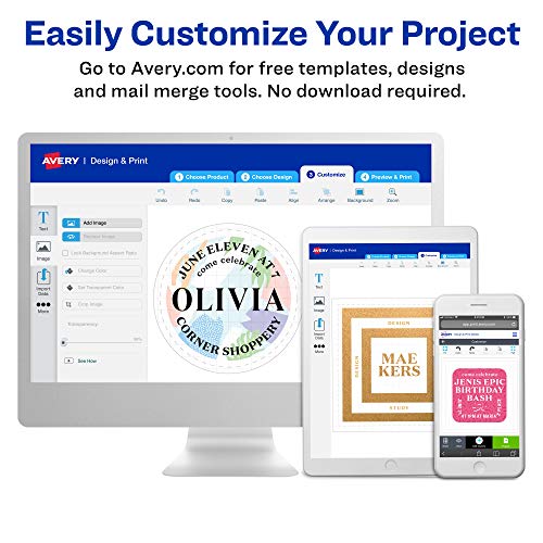 Avery Assorted Color-Coding Labels, Removable, 3/4" Diameter, 1008 Labels/Pack, Case Pack Of 18 (5472) #TOP5