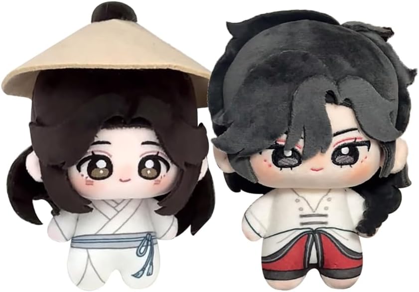 Xie lian Figure Anime Keychain Xie lian and Hua Cheng Figure Stuffed 4IN