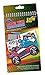 Produktbild folia 41104 - Schablonenbuch Monster Trucks, Block mit 36 Malvorlagen, 5 Schablonen und 3 Stickerbögen - ideal für Jungen