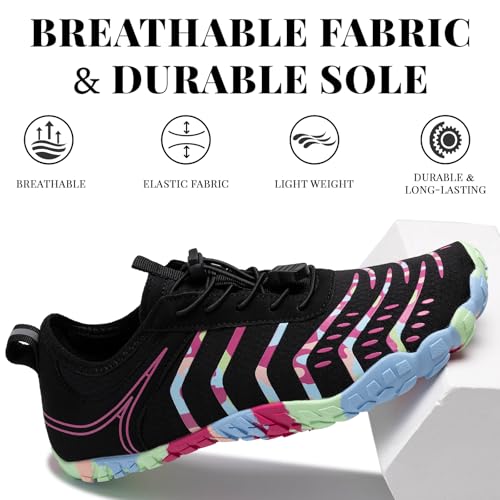 Buty do Chodzenia Boso Damskie Męskie Buty Wodne Szeroka Skrytka na Palce