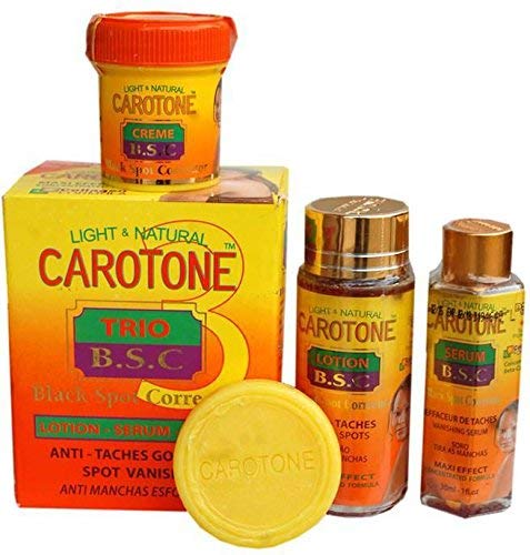 CAROTONE LIGHT & NATURAL TRIO BLACK SPOT CORRECTOR - TRIO