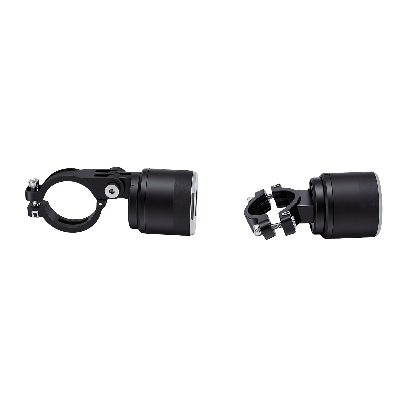 POENVFPO Set Luci per Bici, Ricaricabili Tramite USB 160LM IP66 Impermeabili con Indicatori di Direzione con Rilevamento dei Freni per la Guida Notturna