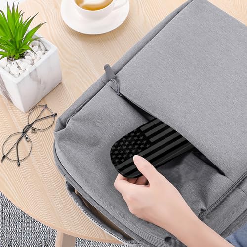 Image of Eyeglasses Case Hard Shell Protective Case for Glasses Eyeglass Box with Cleaning Cloth for Boys Men Man Cute Aesthetic