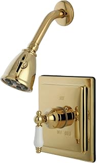 VB8652PLSO Victorian Tub & Shower Shower Faucet, Polished Brass