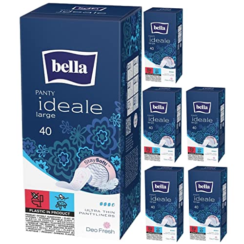bella Panty Slipeinlagen Ideale Large mit Frischeduft 6er Pack (6x40 Stück)