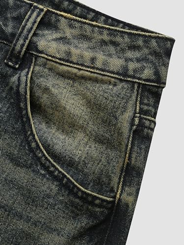 CIDER High Waist Straight Leg Jeans3