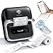 Produktbild Phomemo M250 Etikettendrucker, 3 Zoll Bluetooth Etikettiergerät Thermo Barcode Drucker für Einzelhandel, Büro, Label Printer Kompatibel mit Telefonen & PC, Druckgröße 20-75 mm Schwarz