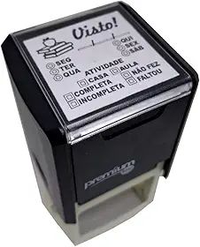 CARIMBOS AUTOMÁTICOS PREMIUM 4040 - VISTO PROFESSORA