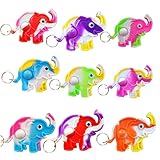 24 Packs Funny Present Unique Mini Elephant Assorted fidgets Bubble Toys for Kids Children Classroom Students Gifts from Teacher,Birthday Party Favors
