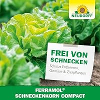 Neudorff Ferramol Schneckenkorn compact – Zuverlässiger Schneckenschutz für 280 m² an allen Gemüse-, Obst- und Zierpflanzen, extrem regenfest, 700 g – Ansicht 6