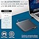 techPulse120 Externes UHD 4k 3D M-Disc BDXL USB 3.0 USB-C Laufwerk Blu-ray Brenner Burner Superdrive Slim BD DVD CD Ultra für Computer Notebook Ultrabook Windows Mac OS Apple iMAC Aluminium Grau