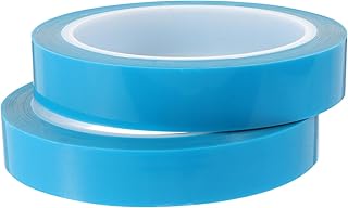 2 Rolls Waterproof Refrigerator Tape - PET Seamless Freezer Door Tape Low Temperature Resistance & Residue-Free Removal 50m x 1.8cm