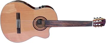 Professional Fretless Electric Classical Guitar With Equalizer String Musical Instrument CP-4