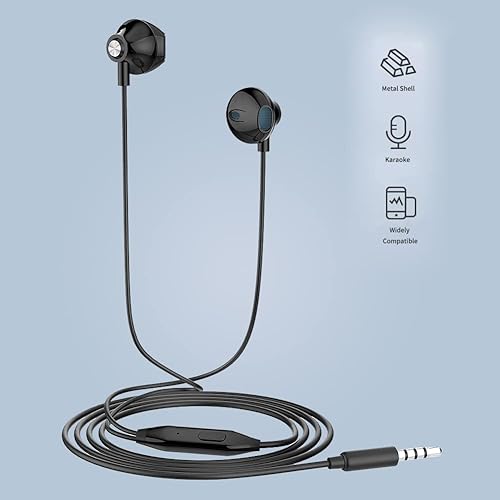 Miniatura 2 de Auriculares compatibles con Kindle Fire, Samsung S7 S6 Edge, LG, Sony Xperia XA1 Ultra Mic Auriculares estéreo intrauditivos, accesorios Smart