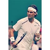 Rafael Nadal Poster by Silk Printing # Size about (60cm x 90cm, 24inch x 36inch) # Unique Gift # B41375