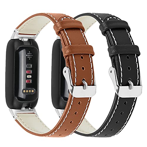 Fitbit Inspire 3 �X�}�[�g�E�H�b�`�Ή��{�v�o���h 2�p�b�N�AFitbit Inspire3 �����p���X�g�o���h �j�����p �u���X���b�g���[�v (2�p�b�N E)