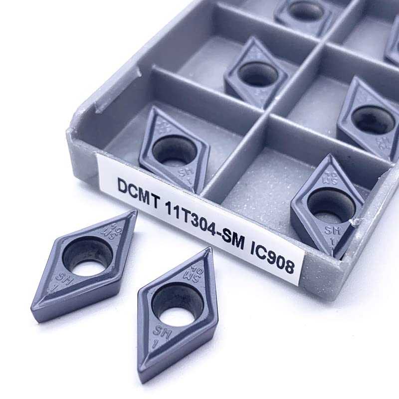 Herramientas para Torno 10 piezas DCMT Tungsteno miniatura 5