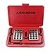 Accusize Industrial Tools Ultra Precision 1-2-3 Blocks Set, with Bolts, 5 pcs/Pack, EG02-0408x5
