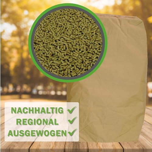 MeineHennen Pellet-Vital 25 kg - Hühnerfutter Legepellets - Nachhaltiges Alleinfuttermittel ohne Soja & Gentechnik-frei - Premium Legekorn für Hühner & Zwerghühner, Vitaminreiches Geflügelfutter