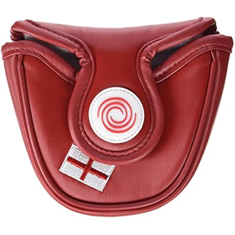 Odyssey Cubierta para Putter tipo mazo Unisex-Adult, blanco / rojo Cover