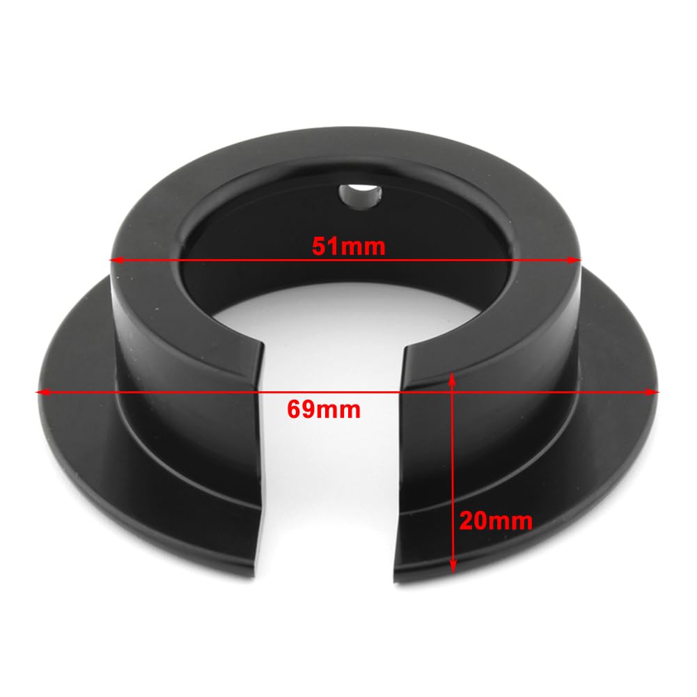 Generic SIKUAI - Collegamento di abbassamento posteriore regolabile per moto, 20 mm, per Kawasaki Versys 650 2015-2023