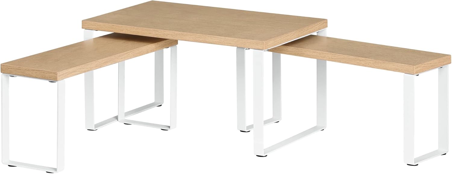 Hzuaneri Kitchen Counter Top Shelves Set of 3 Stackable