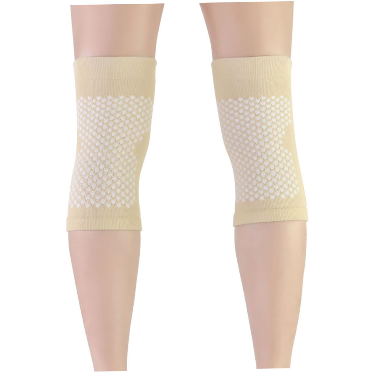 VANZACK Elastic Kneepad Breathable Material Running Support Brace Kneecap Protector for Sports Size M/l