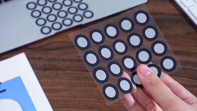 Image of Marspark 10 Sheet 200 Point 12mm 3D Scanning Markers Dots for 3D Scanner High Accuracy Reflective Reference Adhesive Tracking & Positioning Dots Sticker Diffuse Marker for Industrial Optical Scanning