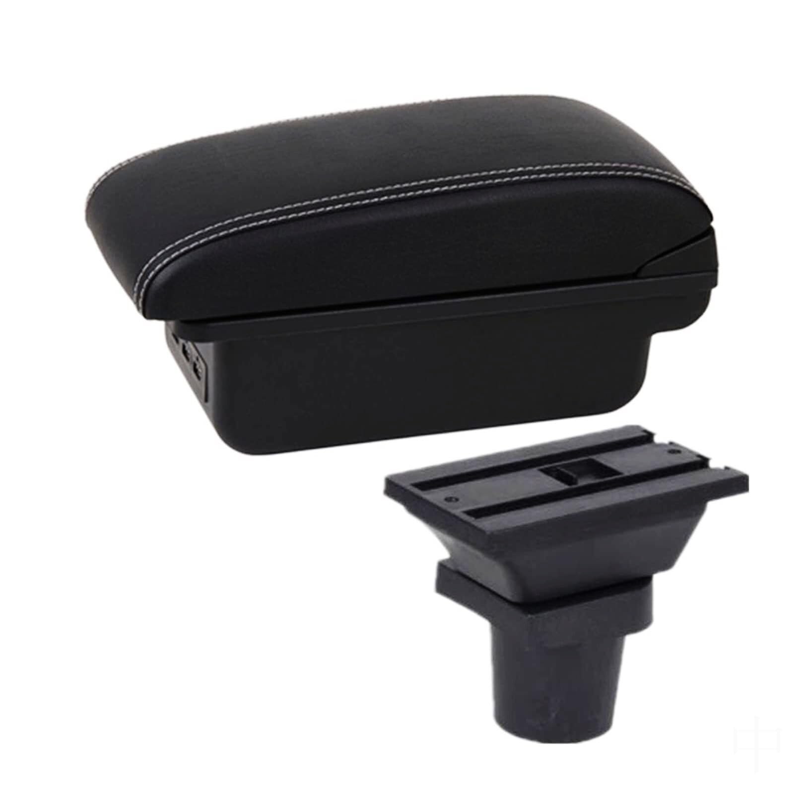 GTDTKGANAK Storage Box For Mitsubishi For Colt Center Console Armrest Storage For Box with USB