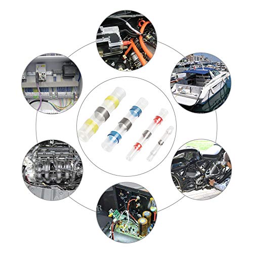 image for Haisstronica Solder Seal Wire Connectors, Heat Shrink Solder Connector