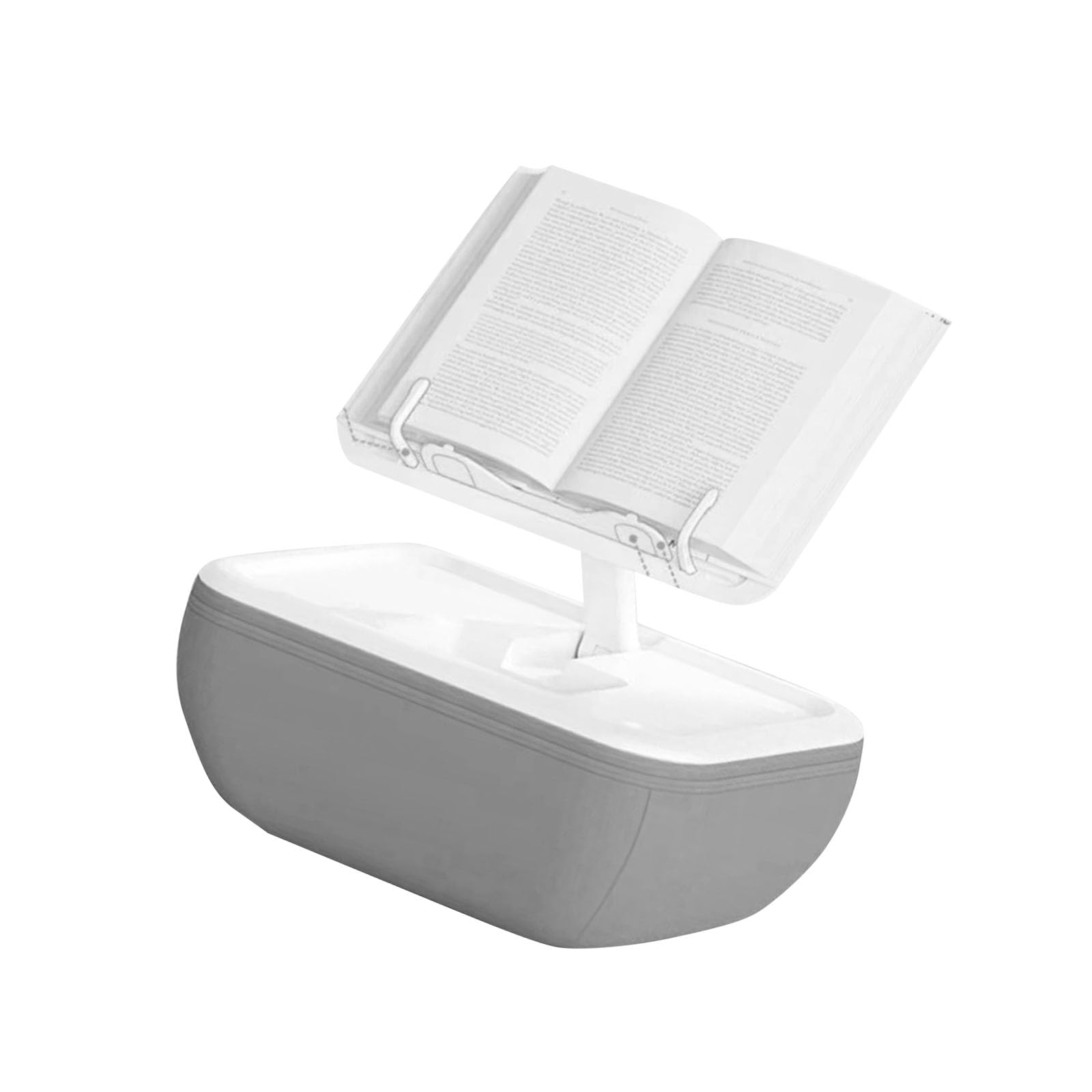 ZBIianxer Transportable Pliable Panel Pillow Stand for Travel Car Bed Use Thin Modifiable Height Corner Comfortable Knowledge Travel Stand